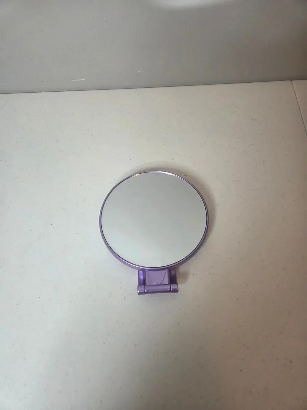 Purple Handheld Mirror